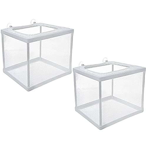 Rayong 2 Stück Ablaichkasten Aquarium, Zuchtbecken Aquarium Aufzuchtbecken Aquarium, Brutkasten Zuchttanks Breeding Box mit 4 Saugnäpfe für Fische Garnelen Brutkasten Zuchttanks Rayong 2 Stück Ablaichkasten Aquarium, Zuchtbecken Aquarium Aufzuchtbecken Aquarium, Brutkasten Zuchttanks Breeding Box mit 4 Saugnäpfe für Fische Garnelen Brutkasten Zuchttanks von Rayong