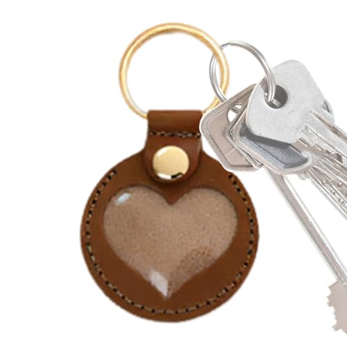 Raypontia Katzenfell Schlüsselanhänger | Nachfüllbarer Tierhaar Schlüsselanhänger,Herz Anhänger Erinnerungsstück Unisex für Rucksack Handtasche Taschencharm Raypontia Katzenfell Schlüsselanhänger | Nachfüllbarer Tierhaar Schlüsselanhänger,Herz Anhänger Erinnerungsstück Unisex für Rucksack Handtasche Taschencharm von Raypontia