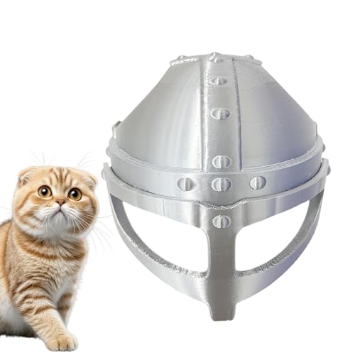 Raypontia Katzenkostümhut, Haustierkleidung Hut,Metal Pirate Design Lustiger Outfit Hut | Bequeme Cosplay -Kopfbedeckung, Kostüm -Requisite, Haustierzubehör für Kätzchen Welpe von Raypontia
