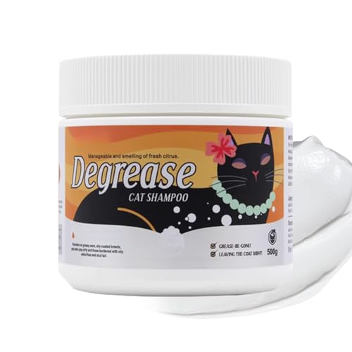 Raypontia Katzenpflege,Beruhigende Hautreinigung Für Katzen - 500g Creme Feuchtigkeitsspendende Pflege Für Tägliche Hygiene Kitten Schwarzes Bad Routine Raypontia Katzenpflege,Beruhigende Hautreinigung Für Katzen - 500g Creme Feuchtigkeitsspendende Pflege Für Tägliche Hygiene Kitten Schwarzes Bad Routine von Raypontia
