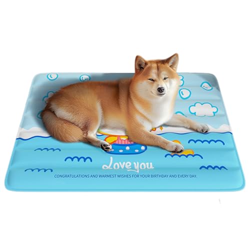 Raypontia Kühlmatte für Hunde, Haustierkühlmatte - Große kühle Matte für Hunde - Wasserdicht von Raypontia