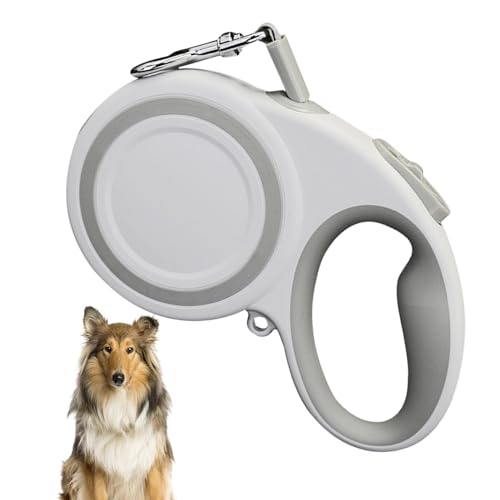 Raypontia Tragbare einziehbare Hundekette, einziehbare Kette für Hunde | Tragbares Haustierband | Einziehbares 5 m Starkes Nylonband, praktische Kette mit reflektierendem Streifen, Rutschfester Griff Raypontia Tragbare einziehbare Hundekette, einziehbare Kette für Hunde | Tragbares Haustierband | Einziehbares 5 m Starkes Nylonband, praktische Kette mit reflektierendem Streifen, Rutschfester Griff von Raypontia
