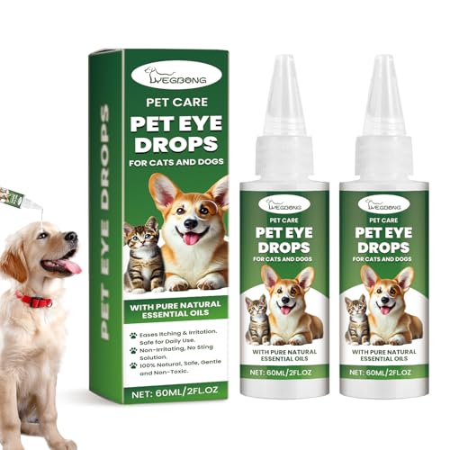 Rbleote 2 Flasche Augentropfen Katze Augentropfen Hund Entzündung für Hunde und Katzen Lindert Juckreiz und Irritationen Trockenheit Schwellungen Tränenflecken Rbleote 2 Flasche Augentropfen Katze Augentropfen Hund Entzündung für Hunde und Katzen Lindert Juckreiz und Irritationen Trockenheit Schwellungen Tränenflecken von Rbleote