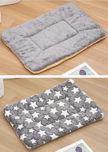 Rbleote 2 Katzendecke, Kaninchen Bett, Haustier-Schlafmatten, Weich und Flauschig, Leicht zu Verstauen, Geeignet für Kaninchen, Katzen, Meerschweinchen, Chinchillas Usw. (35 X 25 cm) von Rbleote