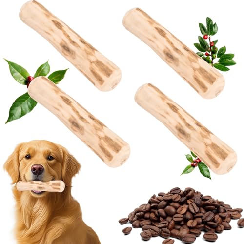 Rbleote 4 Stück Kaffeeholz für Hunde,Kaffeeholz für Welpen für Welpen für Kleine und Mittlere Hunde,Natürlicher Kauen-Spaß,Kauspielzeug,14 cm Lang Rbleote 4 Stück Kaffeeholz für Hunde,Kaffeeholz für Welpen für Welpen für Kleine und Mittlere Hunde,Natürlicher Kauen-Spaß,Kauspielzeug,14 cm Lang von Rbleote