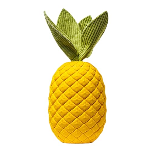 Rdxanc Ananas Kauspielzeug für Hunde, Naturkautschuk, Quietschspielzeug, Leckerli-Dosierung, Hundespielzeug für zahnende Welpen Rdxanc Ananas Kauspielzeug für Hunde, Naturkautschuk, Quietschspielzeug, Leckerli-Dosierung, Hundespielzeug für zahnende Welpen von Rdxanc
