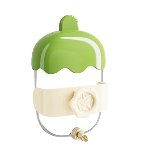 Rdxanc Automatischer Vogelwasserspender, 360 ml, transparente Flasche für Papageien, Nymphensittiche, kleine Haustiere, Federbelastung, Bewässerungsdesign von Rdxanc