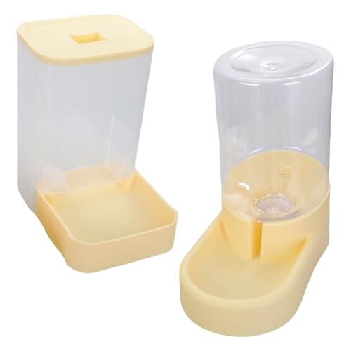 Rdxanc Automatisches Futter- und Wassernapf-Set und kleine Hunde mit transparentem Lebensmittelbehälter, Heimdekoration Rdxanc Automatisches Futter- und Wassernapf-Set und kleine Hunde mit transparentem Lebensmittelbehälter, Heimdekoration von Rdxanc