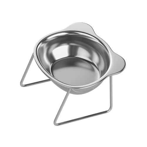 Rdxanc Erhöhte Katzennäpfe Metallständer Katzen Geschirr Edelstahl Katzen Futternäpfe für Hunde und kleine Katzen Rdxanc Erhöhte Katzennäpfe Metallständer Katzen Geschirr Edelstahl Katzen Futternäpfe für Hunde und kleine Katzen von Rdxanc