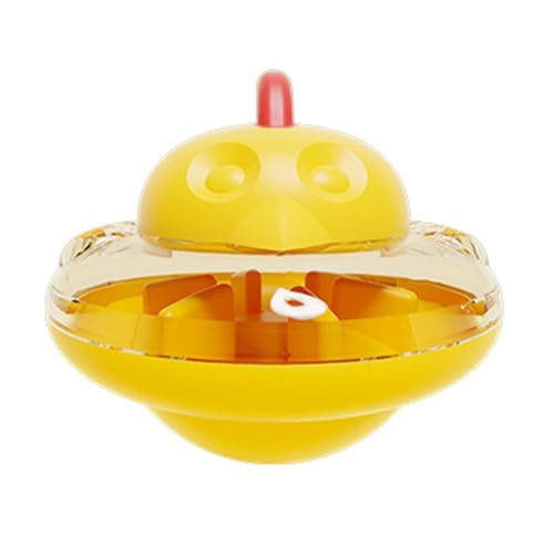 Rdxanc Interaktiver Haustier-Leckerli-Puzzle-Ball, lustige Hühner-Form, Katzenfutterspender, Spielzeug für fesselnde Spiele und geistige Aktivitäten Rdxanc Interaktiver Haustier-Leckerli-Puzzle-Ball, lustige Hühner-Form, Katzenfutterspender, Spielzeug für fesselnde Spiele und geistige Aktivitäten von Rdxanc