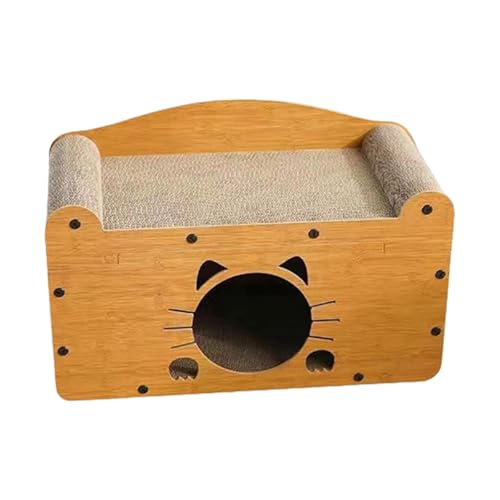 Rdxanc Katzenbett, Sofa, großes Haustierbrett, Cartoon-Bett mit baumelndem Anhänger, Katzenschlafbett, Kätzchen-Sofa Rdxanc Katzenbett, Sofa, großes Haustierbrett, Cartoon-Bett mit baumelndem Anhänger, Katzenschlafbett, Kätzchen-Sofa von Rdxanc