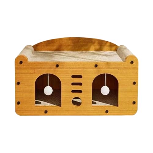 Rdxanc Katzenbett, Sofa, großes Haustierbrett, Cartoon-Bett mit baumelndem Anhänger, Katzenschlafbett, Kätzchen-Sofa Rdxanc Katzenbett, Sofa, großes Haustierbrett, Cartoon-Bett mit baumelndem Anhänger, Katzenschlafbett, Kätzchen-Sofa von Rdxanc