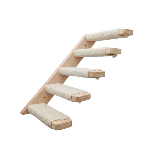Rdxanc Katzenbett zur Wandmontage, Hängematte/Sprungplattformen, Holzmöbel für große Katzen und Kätzchen Rdxanc Katzenbett zur Wandmontage, Hängematte/Sprungplattformen, Holzmöbel für große Katzen und Kätzchen von Rdxanc