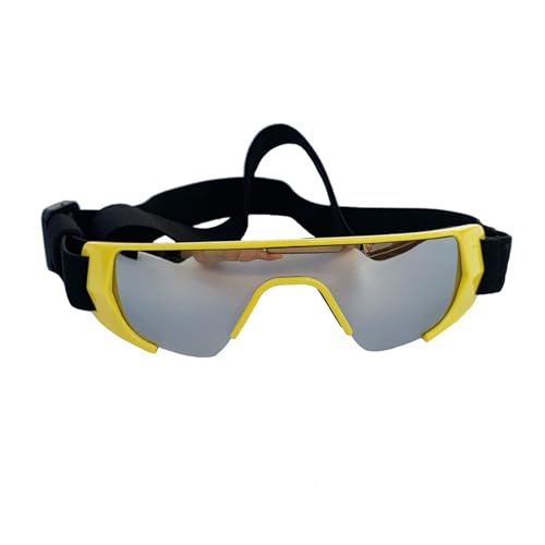 Rdxanc Pet Shades Sonnenbrille für kleine Hunde im nördlichen Bereich mit verstellbarem Riemen für Outdoor-Sportarten von Rdxanc