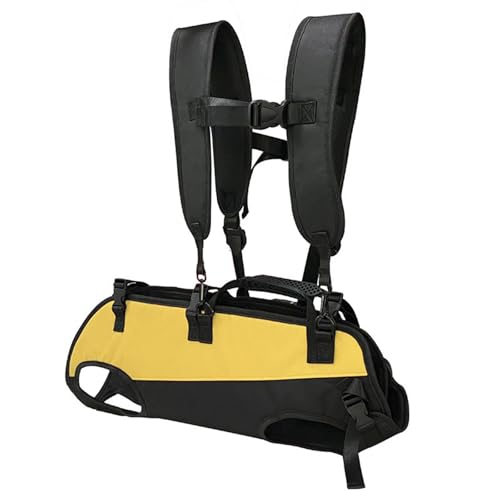 Rdxanc Tragetasche für kleine Haustiere mit atmungsaktivem Oxford-Gewebe, verstellbarer Schultergurt, horizontales Umarmungsdesign, Rucksack von Rdxanc