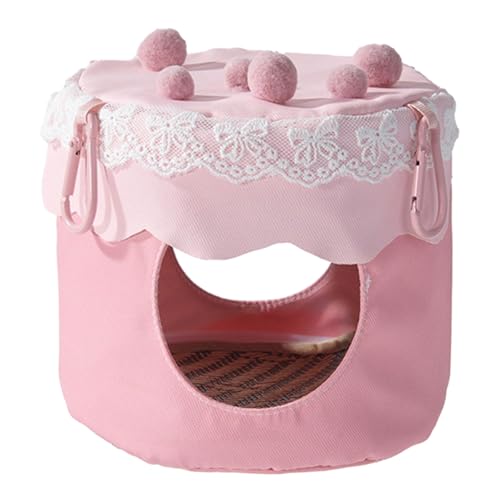 Rdxanc Vogelhaus Kuchenform Nest Bett Wasserdicht Haustier Unterschlupf für Wellensittiche Nymphensittiche Papagei Brutnest Bett von Rdxanc