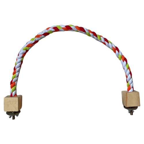 Rdxanc Vogelstange aus Naturholz, Ständer für Papageien, Sittiche, Schaukelkratzer für kleine Papageien, Spielzeug Rdxanc Vogelstange aus Naturholz, Ständer für Papageien, Sittiche, Schaukelkratzer für kleine Papageien, Spielzeug von Rdxanc