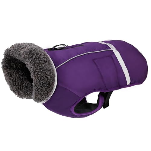 Rdxanc Warmer Hunde-Wintermantel, reflektierende Hundejacken, Hundepuffer, Jacken, Hundeoberbekleidung, geeignet für kleine und große Hunde von Rdxanc