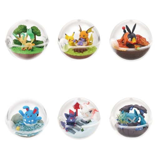 Reement Poke 14 1BOX Monsterrarium Collection ca. 100 x Breite 70 x D 70 mm PVC, ABS und Acryl von Re-Ment