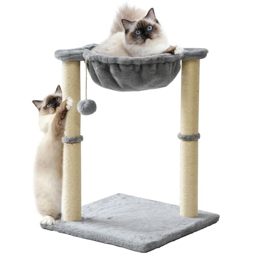 Rea, PuppyJoy Katzenkratzbaum mit Mehreren Ebenen 331667 Grey, Spiel, Schlaf und Kletterparadies für Stubentiger - 37X3,7X45CM Rea, PuppyJoy Katzenkratzbaum mit Mehreren Ebenen 331667 Grey, Spiel, Schlaf und Kletterparadies für Stubentiger - 37X3,7X45CM von Rea