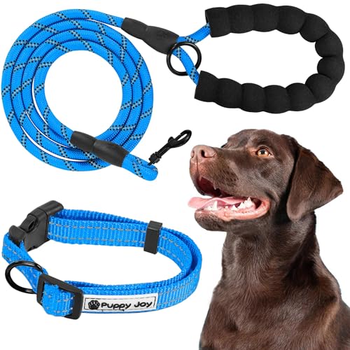 Rea, PuppyJoy Reflektierendes Halsband mit Leine Pj-037 Blue, Sichtbarkeit und Sicherheit für Ihr Haustier - 150X5X150CM Rea, PuppyJoy Reflektierendes Halsband mit Leine Pj-037 Blue, Sichtbarkeit und Sicherheit für Ihr Haustier - 150X5X150CM von Rea