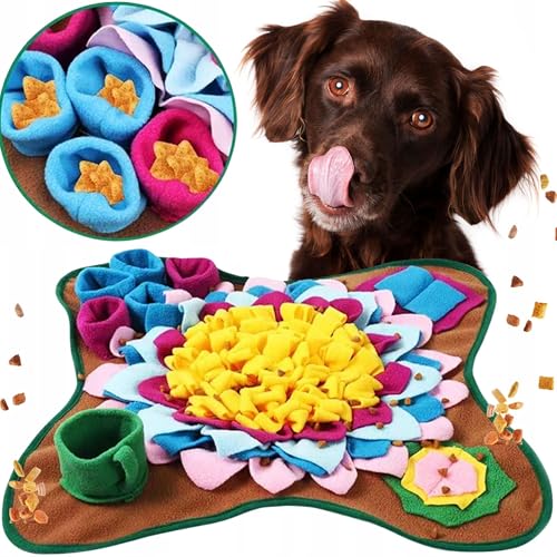 Rea, PuppyJoy Schnüffelteppich für Haustiere Pj-092 50X50Multicolour, Mentale Auslastung & Spielspaß für Hunde und Katzen - 48X48X10CM Rea, PuppyJoy Schnüffelteppich für Haustiere Pj-092 50X50Multicolour, Mentale Auslastung & Spielspaß für Hunde und Katzen - 48X48X10CM von Rea