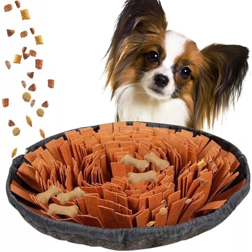 Rea, PuppyJoy Schnüffelteppich für Haustiere Pj-095 Orange Grey, Mentale Auslastung & Spielspaß für Hunde und Katzen - 48X48X10CM Rea, PuppyJoy Schnüffelteppich für Haustiere Pj-095 Orange Grey, Mentale Auslastung & Spielspaß für Hunde und Katzen - 48X48X10CM von Rea