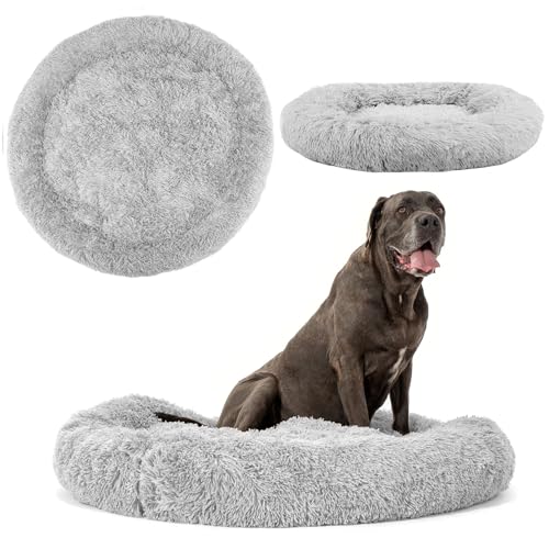 Rea, PuppyJoy Weiches Haustierbett Donut Pj-015 150CmGrey, Bequemer Schlafplatz für kleine und große Fellnasen - 12X12X1,8CM Rea, PuppyJoy Weiches Haustierbett Donut Pj-015 150CmGrey, Bequemer Schlafplatz für kleine und große Fellnasen - 12X12X1,8CM von Rea