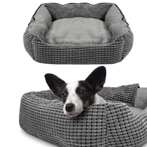 Rea, PuppyJoy Weiches Haustierbett Pj-018 76X61CmGrey, Bequemer Schlafplatz für kleine und große Fellnasen - 61X76X15CM Rea, PuppyJoy Weiches Haustierbett Pj-018 76X61CmGrey, Bequemer Schlafplatz für kleine und große Fellnasen - 61X76X15CM von Rea