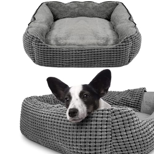 Rea, PuppyJoy Weiches Haustierbett Pj-019 89X64CmGrey, Bequemer Schlafplatz für kleine und große Fellnasen - 64X90X15CM Rea, PuppyJoy Weiches Haustierbett Pj-019 89X64CmGrey, Bequemer Schlafplatz für kleine und große Fellnasen - 64X90X15CM von Rea