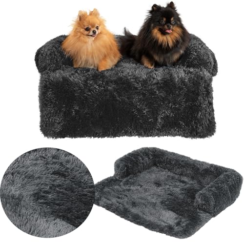 Rea, PuppyJoy Weiches Haustierbett Pj-024 SGrey, Bequemer Schlafplatz für kleine und große Fellnasen - 76X76X16CM Rea, PuppyJoy Weiches Haustierbett Pj-024 SGrey, Bequemer Schlafplatz für kleine und große Fellnasen - 76X76X16CM von Rea