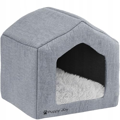 Rea, PuppyJoy Weiches Haustierbett Pj-096 Grey, Bequemer Schlafplatz für kleine und große Fellnasen - 60X60X18CM Rea, PuppyJoy Weiches Haustierbett Pj-096 Grey, Bequemer Schlafplatz für kleine und große Fellnasen - 60X60X18CM von Rea