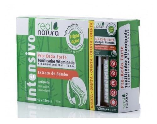 Pro Keda Forte Toning Kit Ampullen 12 x 15 ml + 1 Shampoo 100 ml Pro Keda Forte Toning Kit Ampullen 12 x 15 ml + 1 Shampoo 100 ml von Real Natura