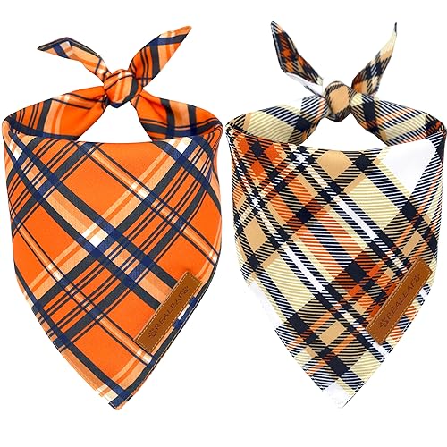 Realeaf Hundehalstücher für Herbst, Größe S, 2 Stück Realeaf Hundehalstücher für Herbst, Größe S, 2 Stück von Realeaf