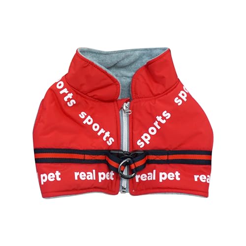 Hundegeschirr, Sport, kurz gepolstert, Rot, XL von Realpet