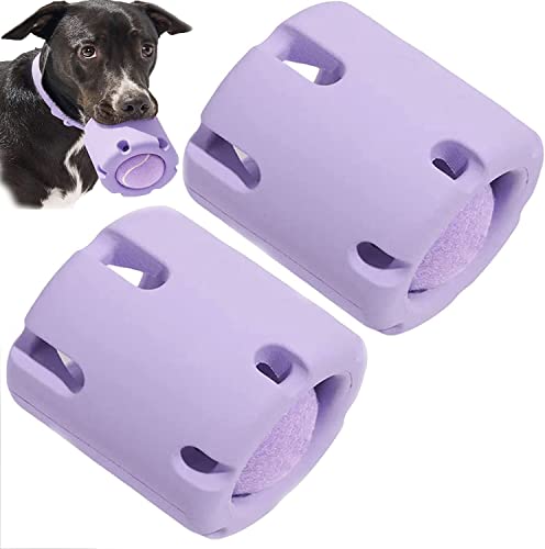 Tennis Tumble Puzzle Toy, Dog Tennis Cup,Dog Puzzle Toys Stress Release Game,Interactive Chew Toys for Dogs for Small and Medium Dogs Puppies,Blau,2PCS von RebeSCo