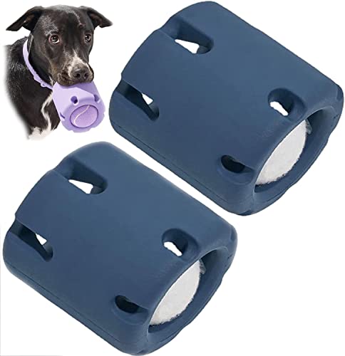 Tennis Tumble Puzzle Toy, Dog Tennis Cup,Dog Puzzle Toys Stress Release Game,Interactive Chew Toys for Dogs for Small and Medium Dogs Puppies,Lila,2PCS von RebeSCo