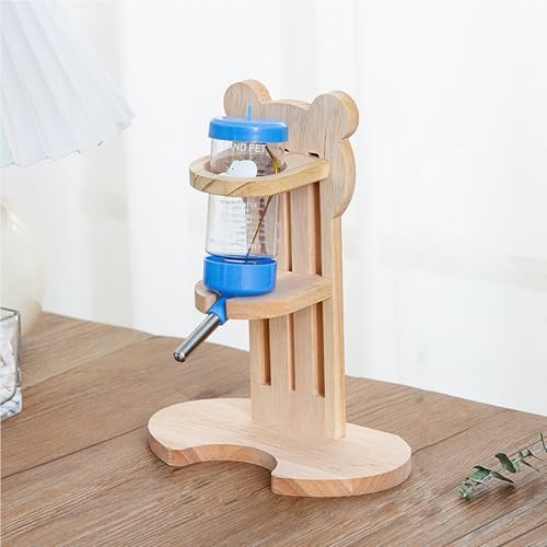Hamster Wasserflasche mit Holz Futterbehälter Boden für Zwerghamster Rennmäuse Kleintiere Hamster Wasserflasche mit Holz Futterbehälter Boden für Zwerghamster Rennmäuse Kleintiere von Rebecca online