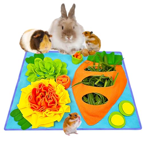 Kaninchen-Futterstation für Kaninchen, Heu, interaktives Futterspielzeug für Kaninchen, Meerschweinchen, Chinchillas, Hamster, Frettchen, Kleintiere Kaninchen-Futterstation für Kaninchen, Heu, interaktives Futterspielzeug für Kaninchen, Meerschweinchen, Chinchillas, Hamster, Frettchen, Kleintiere von Rebecca online
