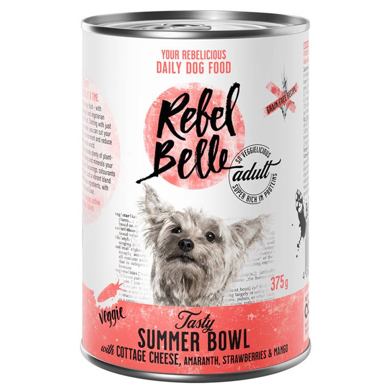 15 + 9 gratis! 24 x 375 g /24 x 750 g Rebel Belle  - Tasty Summer Bowl - veggie (24 x 375 g) von Rebel Belle