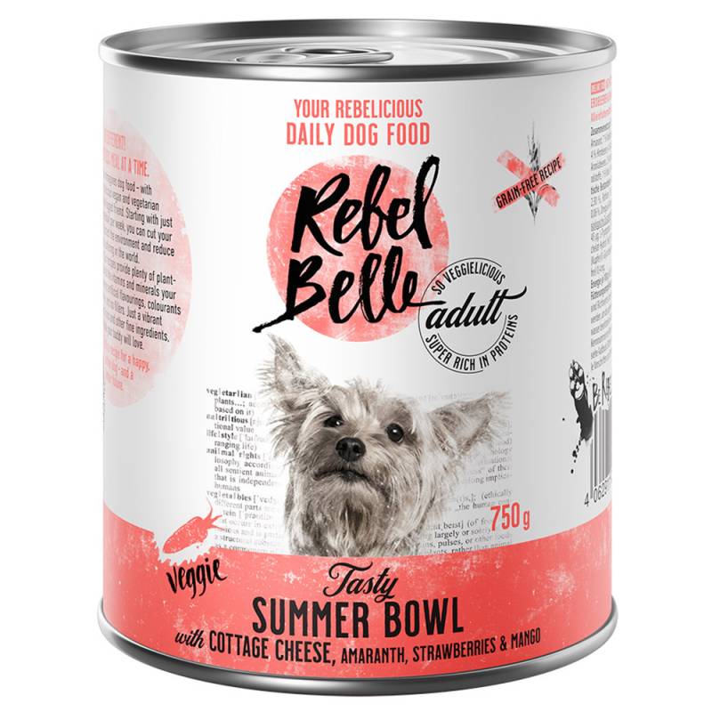 Rebel Belle Adult Tasty Summer Bowl - veggie 6 x 750 g von Rebel Belle