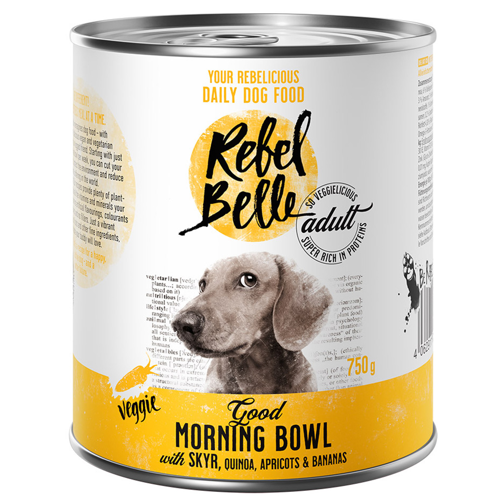 Sparpaket Rebel Belle 12 x 750 g Good Morning Bowl - veggie von Rebel Belle