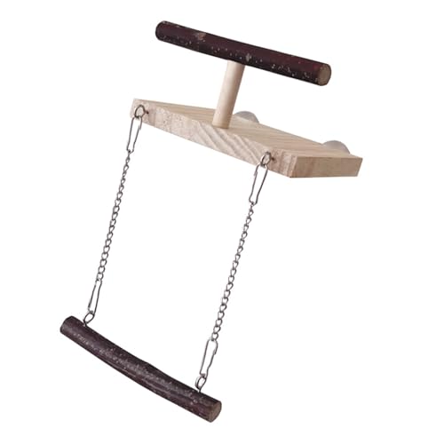 Papageien Sitzstangenständer Massivholz Papageien Ruheplattform Trainingsstation Ständer Mit Leiter Und Hängematte Für Käfig Papageien Sitzstangenständer Massivholz Papageien Ruheplattform Trainingsstation Ständer Mit Leiter Und Hängematte Für Käfig von Rebellious