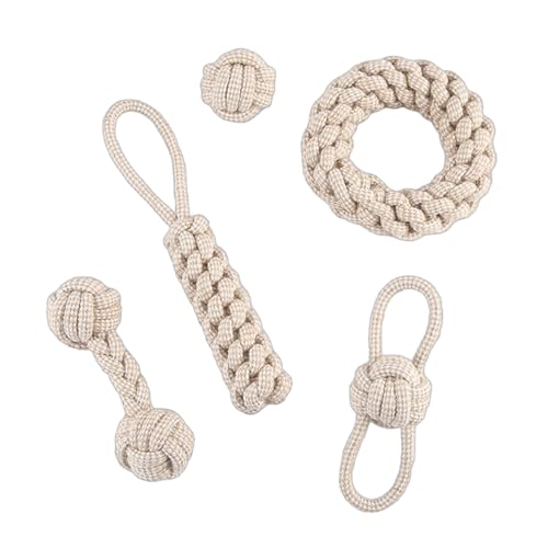 Rebellious 5pcs/Set Knots Baumwollseilspielzeug Für Hunde Widerstände Bei Kauen Hunde Spielzeugzähne Reinigen Kauen Training Spielzeug Haustier Vorräte Rebellious 5pcs/Set Knots Baumwollseilspielzeug Für Hunde Widerstände Bei Kauen Hunde Spielzeugzähne Reinigen Kauen Training Spielzeug Haustier Vorräte von Rebellious