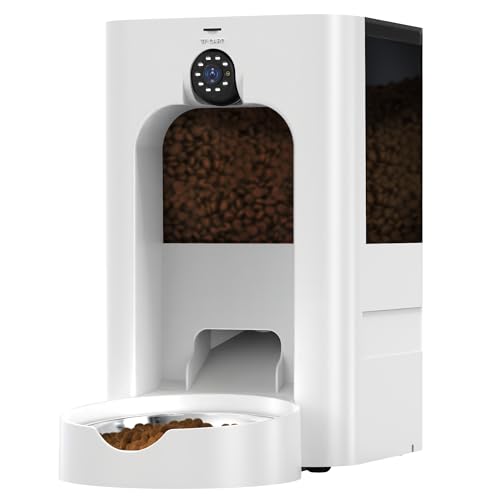 Futterautomat Katze Katzen Futterautomat mit Timer Futternapf mit Automatik Futterautomat von Rebongki