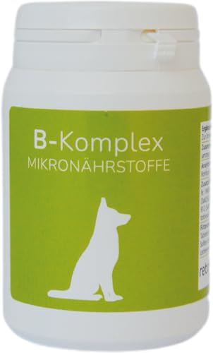 B-Komplex Vitalitätstabletten für Hunde: Reich an B-Vitaminen, Kann Energie, Wohlbefinden, Fellpflege und Wachstum unterstützen, 100 Stück von Rebopharm