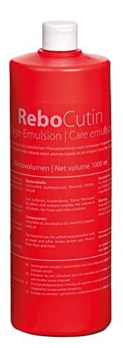 ReboCutin Euter-Emulsion: Tiefenwirksame Euterpflege nach Schweizer Rezept, Kühlend & Regenerierend, Ideal für Rinder, Schafe, Ziegen & Kleintiere von Rebopharm