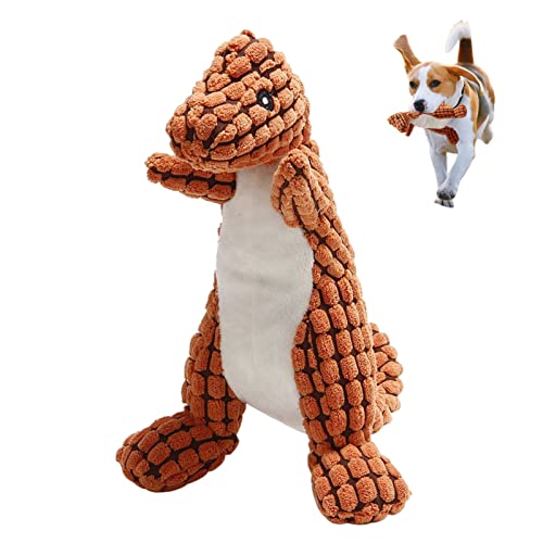 Hundespielzeug Dino, Spielzeug Hund, Hundespielzeug Unzerstörbar für Zahnreinigung, Puppy Dino Seil Spielzeug Plüschtier Hund, Interaktives Hundespielzeug für Kleine Mittelgroßen Hund (Orange Farbe) Hundespielzeug Dino, Spielzeug Hund, Hundespielzeug Unzerstörbar für Zahnreinigung, Puppy Dino Seil Spielzeug Plüschtier Hund, Interaktives Hundespielzeug für Kleine Mittelgroßen Hund (Orange Farbe) von Recitem