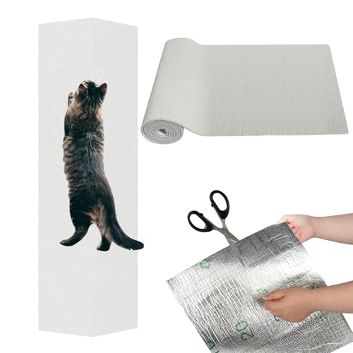 Kratzmatte Selbstklebend, Kratzbrett für Katzen, Kratzschutz Sofa, AntiKratz Tape für Möbel, Couch, Wand, Tür (Cremefarben, 200cm x 40cm) Kratzmatte Selbstklebend, Kratzbrett für Katzen, Kratzschutz Sofa, AntiKratz Tape für Möbel, Couch, Wand, Tür (Cremefarben, 200cm x 40cm) von Recitem