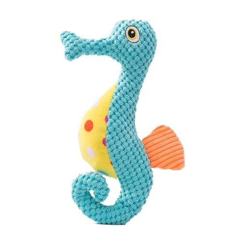 Recitem Hundespielzeug Dino, Spielzeug Hund,Unzerstörbar für Zahnreinigung, Puppy Dino Seil Spielzeug Plüschtier Hund, Interaktives Hundespielzeug für Klein Hund (Stimm-Hippocampus) Recitem Hundespielzeug Dino, Spielzeug Hund,Unzerstörbar für Zahnreinigung, Puppy Dino Seil Spielzeug Plüschtier Hund, Interaktives Hundespielzeug für Klein Hund (Stimm-Hippocampus) von Recitem